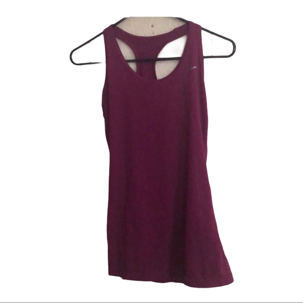 Nike Purple Dri Fit Racer Back Tank size Medium
